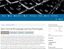 Tablet Screenshot of ialltjournal.org